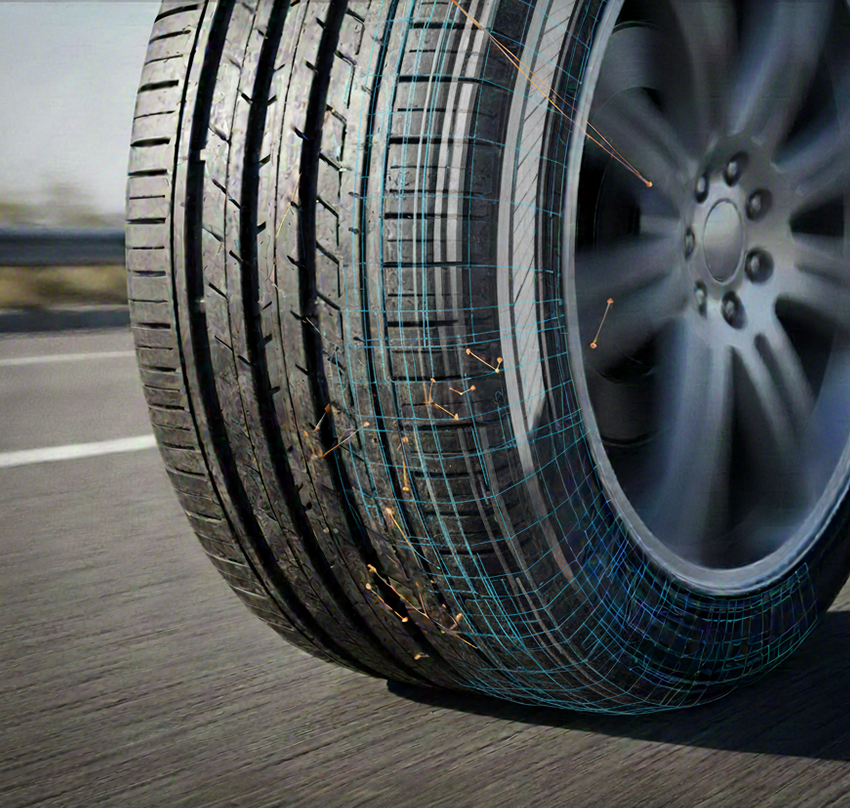 حسگر سه‌محوره نوآورانه برای تایرها: آینده‌ای هوشمند در پایش وضعیت تایر